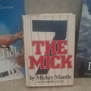 Mickey Mantle and Derek Jeter Yankees Lot Books